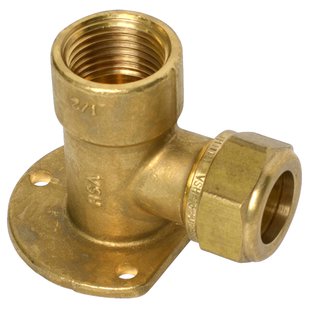 Sanivesk Knel Muurplaat 15mm X 1/2f