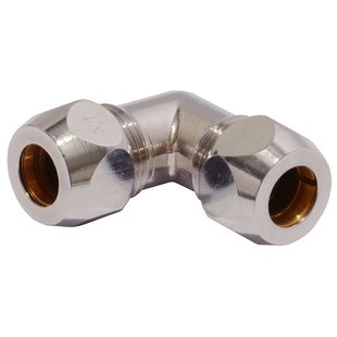 Sanivesk Knel Knie Chroom 10x10mm