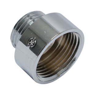 Sanivesk Draad Recht Verloop Chroom 3/4f X 1/2m