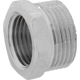 Sanivesk Draad Recht Verloop Chroom 3/4m X 1/2f