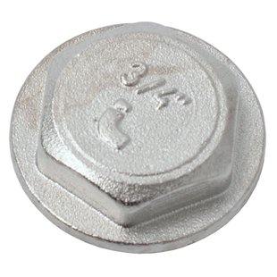 Sanivesk Draad Eindstop Chroom 3/8m