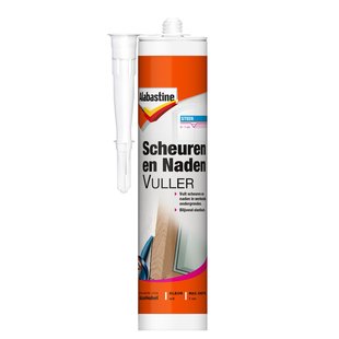 Alabastine Scheur En Naden Vuller Wit Koker 310ml