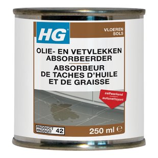Hg Olie- En Vetvlekken Absorbeerder Tegels En Natuursteen N°42 250ml