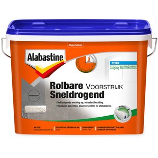 Alabastine Rolbare Voorstrijk Primer - Muur En Plafond - Transparant - 5l