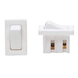 Kopp Inbouw Tuimelschakelaar Wit 2st