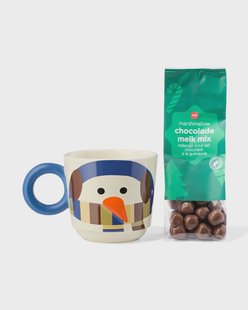 HEMA Marshmallow chocolademix sneeuwman 50g