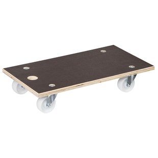 Wagner Transportroller Maxigrip - 57,5x30cm - 250kg - Hout - Antislip