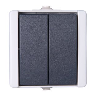 Baseline Serieschakelaar Ip44 Grijs