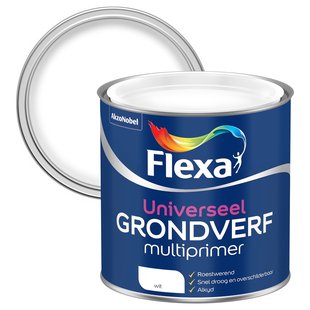 Flexa Multiprimer Grondverf - Universeel - Wit - 250ml
