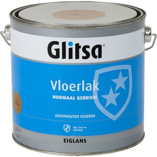 Glitsa Acryl Vloerlak Zijdeglans Licht Eiken 2,5l
