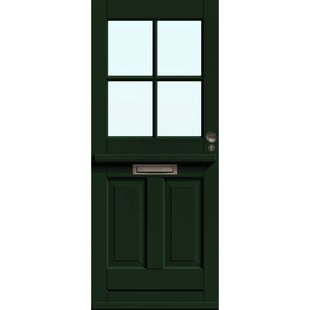 Cando Glasset - Isolatieglas Voor Voordeur Ml 625 201/211x93 - Blank - 4-ruitsverdeling - 1 Stuk