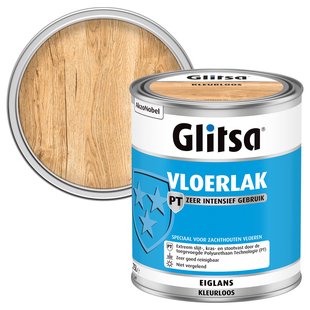 Glitsa Acryl Vloerlak Zijdeglans Transparant 750ml