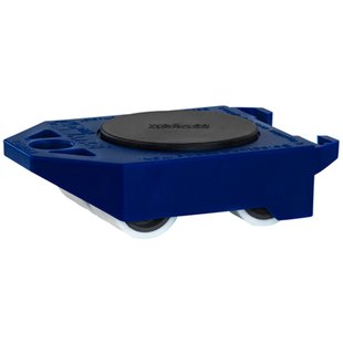 Wagner Transporthulp Rolly Mm 3171 - 79x117mm - 200kg - Kunststof Blauw - 8 Wielen