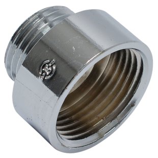 Sanivesk Draad Recht Verloop Chroom 3/8m X 1/2f