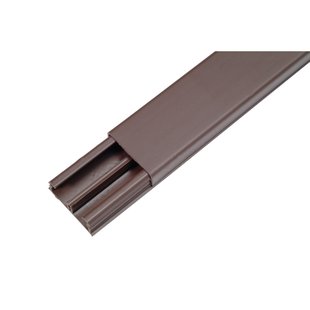 Scheinder Dlp Lijst 32x12,5mm Bruin 2,1m