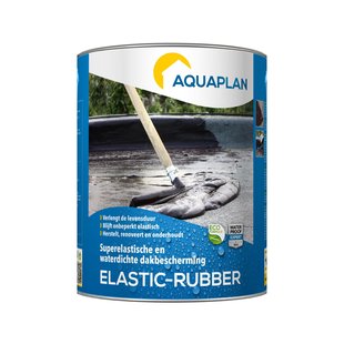 Aquaplan Waterdichte Coating Elastisch-rubber Zwart 4kg