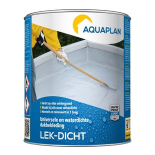 Aquaplan Waterdichte Coating Lek-dicht Grijs 750ml
