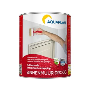 Aquaplan Anti-vochtige Muren Coating Wit 750ml