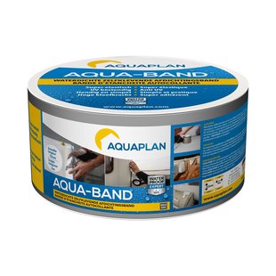 Aquaplan Afdichtingsband Aqua-band Grijs Zelfklevend 5mx7,5cm
