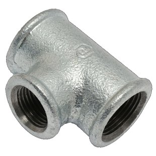 Sanivesk Galva T-stuk 1/2fx1/2fx1/2f