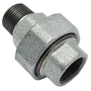 Sanivesk Galva Recht 3-delig Verloop 3/4fx3/4m