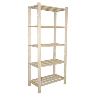 Sencys Stellingkast - 171x37,5x7,5cm - Draagkracht 50kg - Pine