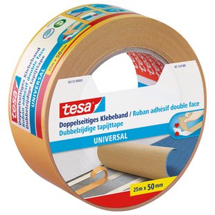 Tesa Dubbelzijdige Tape - Bruin - 25m X 50mm
