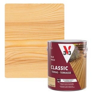 V33 Terrasolie Transparant Mat 2,5l