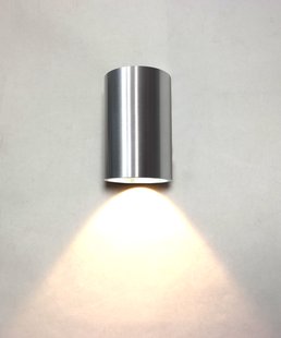 Wandlamp Artdelight Brody 1 Lichts LED 2700K Dimbaar Aluminium