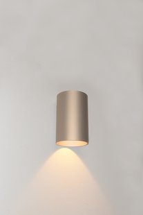 Wandlamp Artdelight Brody 1 Lichts LED 2700K Dimbaar Champagne