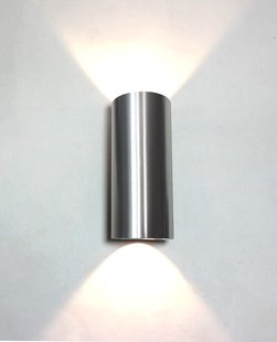 Wandlamp Artdelight Brody 2 Lichts LED 2700K Dimbaar Aluminium