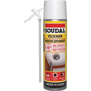 Soudal Vulschuim Multipositie 500ml