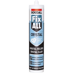 Soudal Lijmkit Fix All Crystal 290ml
