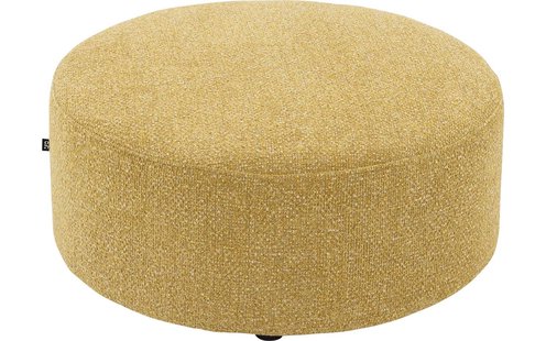 Goossens Poef Arendal, Poef ø 70 cm - 30 cm hoog