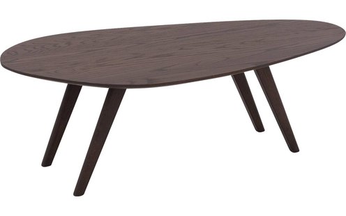 Goossens Salontafel Ferry, Organisch 110 x 60 x 36 cm