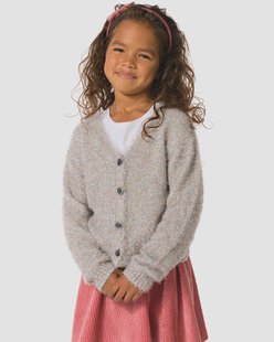 HEMA Kindervest glitter zilver (zilver)