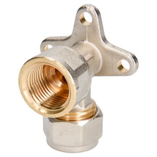 Sanivesk Meerlagen Muurplaat Knie Overgang 16mmx1/2f