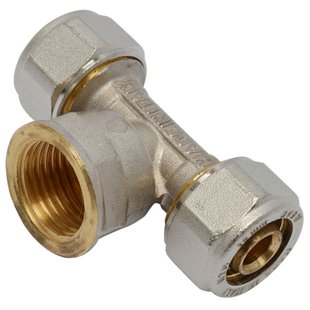 Sanivesk Meerlagen T-stuk Overgang 20mmx3/4fx20mm