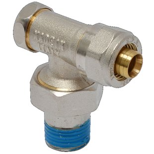 Sanivesk Voetventiel Meerlagen Haaks 1/2mx16mm