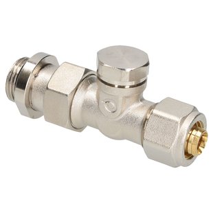 Sanivesk Voetventiel Meerlagen Recht 1/2mx16mm