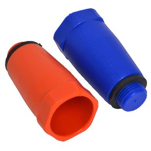 Sanivesk Bouwstop Rood + Blauw 1/2m Kunststof