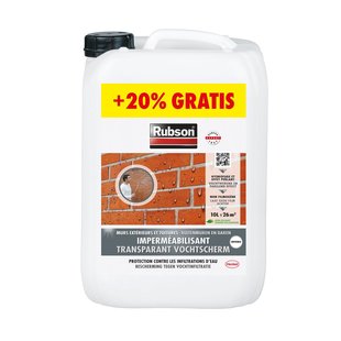 Rubson Transparant Vochtscherm 10l + 2l Gratis