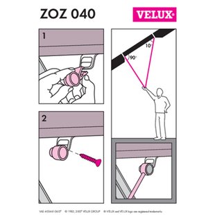 Velux Adapter Voor Bedieningsstang Zoz 040