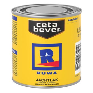 Ceta Bever Jachtlak Ruwa Kleurloos 250ml