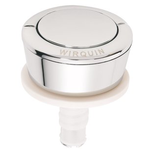 Wirquin Enkele Wc-drukknop Chroom