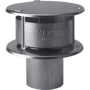 Burgerhout Nelson Rookgaskap Ø130mm Alu Nelson