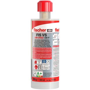Fischer Injectiemortel Fis Vs Low Speed 100 P 2 Mengtuiten 100ml