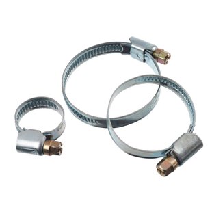 Ubbink Verzinkte Wormslangklemmen Voor Het Waterdicht Afsluiten Van De Tuinslang Ø32mm Op Een Slangverbinder Of Slangpilaar.