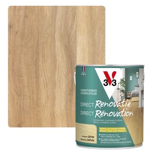 V33 Vernis Lak Parket Transparant Zijdeglans 2,5l