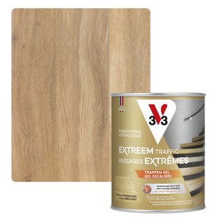 V33 Vernis Lak Trappen Transparant Hoogglans 750ml